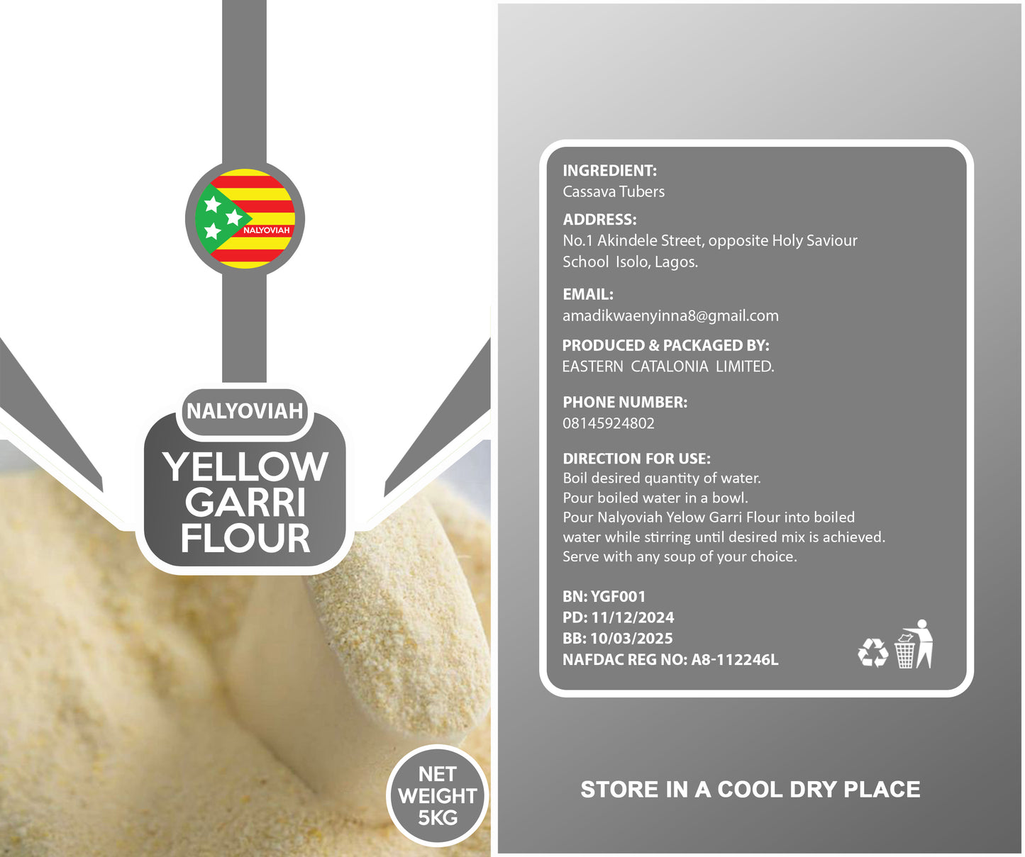 Yellow Garri Flour